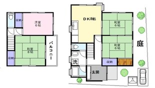 萩庭邸の物件間取画像